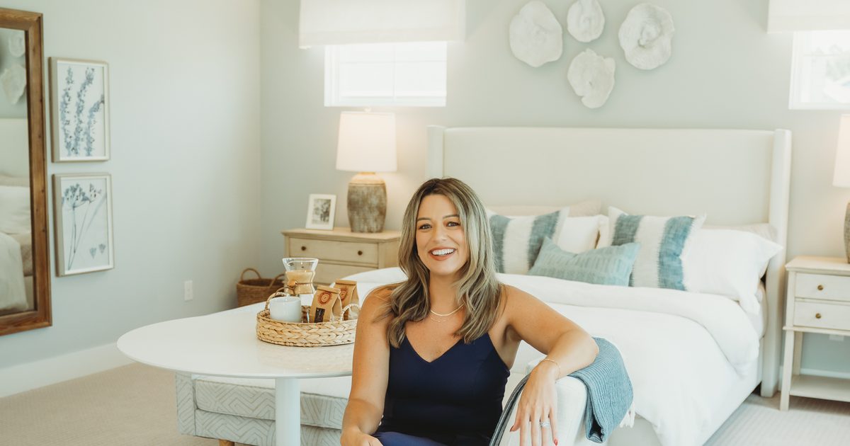 Megan Duncan, REALTOR with Modern + Main Realty, in a Charleston-area Lowcountry home