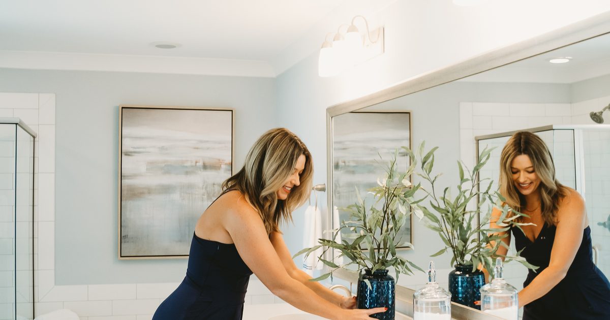 Megan Duncan, REALTOR with Modern + Main Realty, in a Charleston-area Lowcountry home